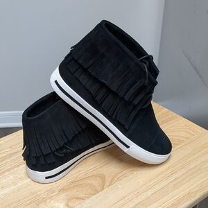 Fringe Black Women's Sneakers